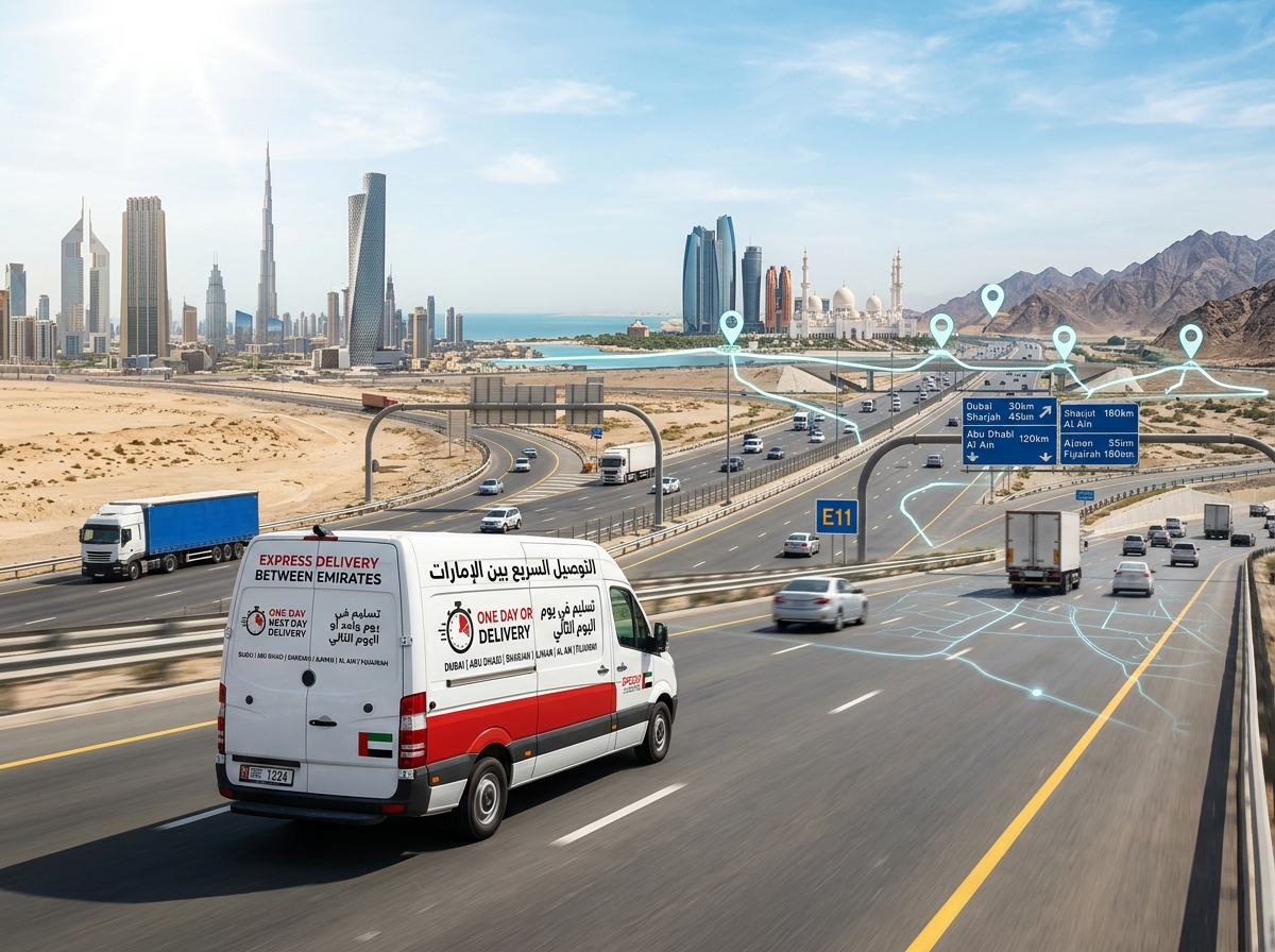 شحن بين الإمارات